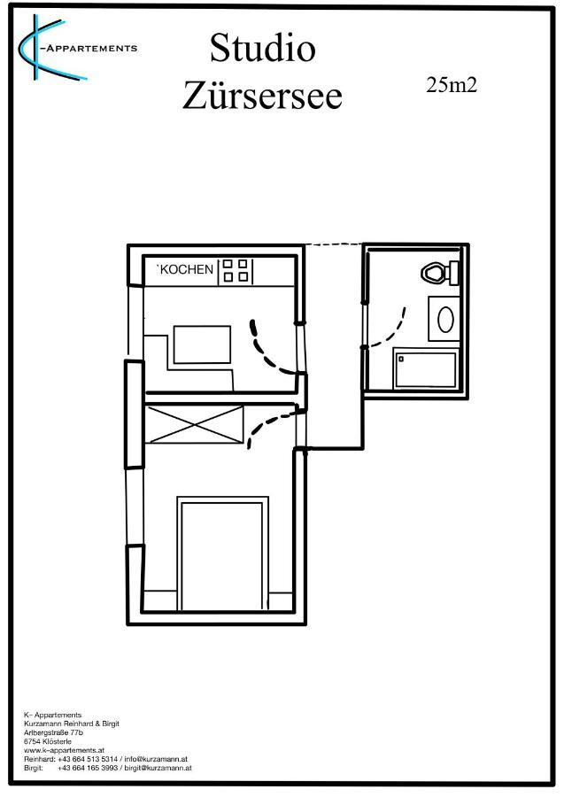 K-Appartements Kloesterle Экстерьер фото