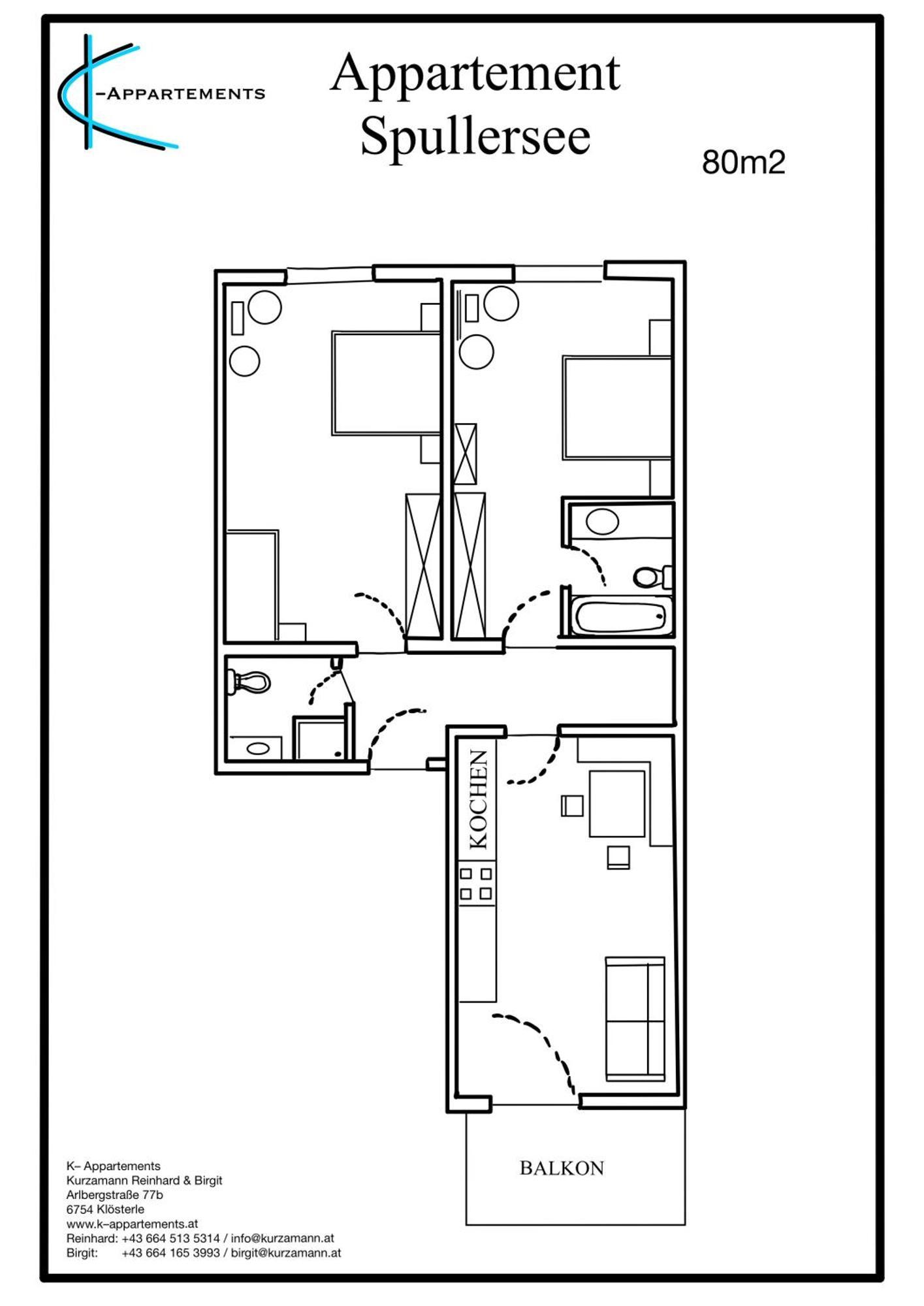 K-Appartements Kloesterle Экстерьер фото